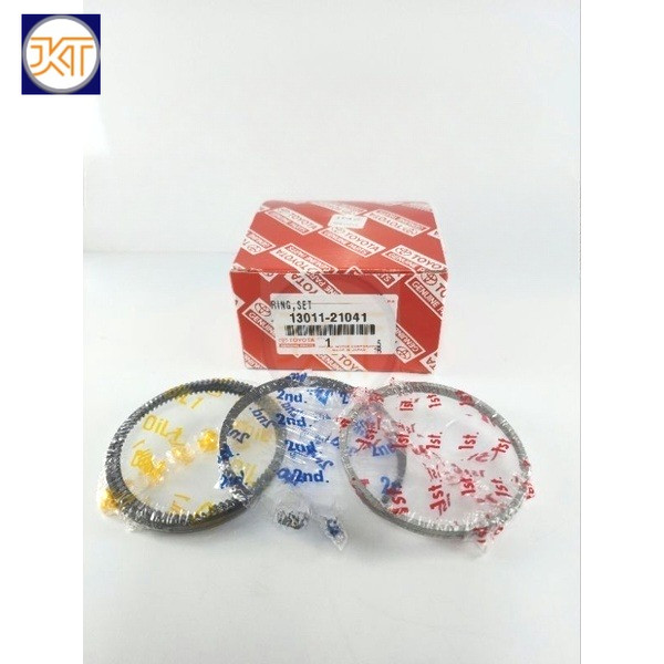 จัดส่งเร็ว แหวนลูกสูบ ไซส์STD Toyota Viosวีออส Yarisยาริส 1NZ-FE NCP91-93(75มิล1.2/1.2/2มิล)ราคา/4สูบ OEM