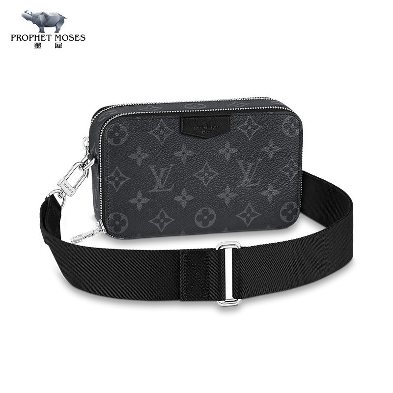 Moxi LV/Louis Vuitton 2023 New Men's Classic Presbyopia ALPHA WeaRABLE Shoulder Bag Crossbody M81260
