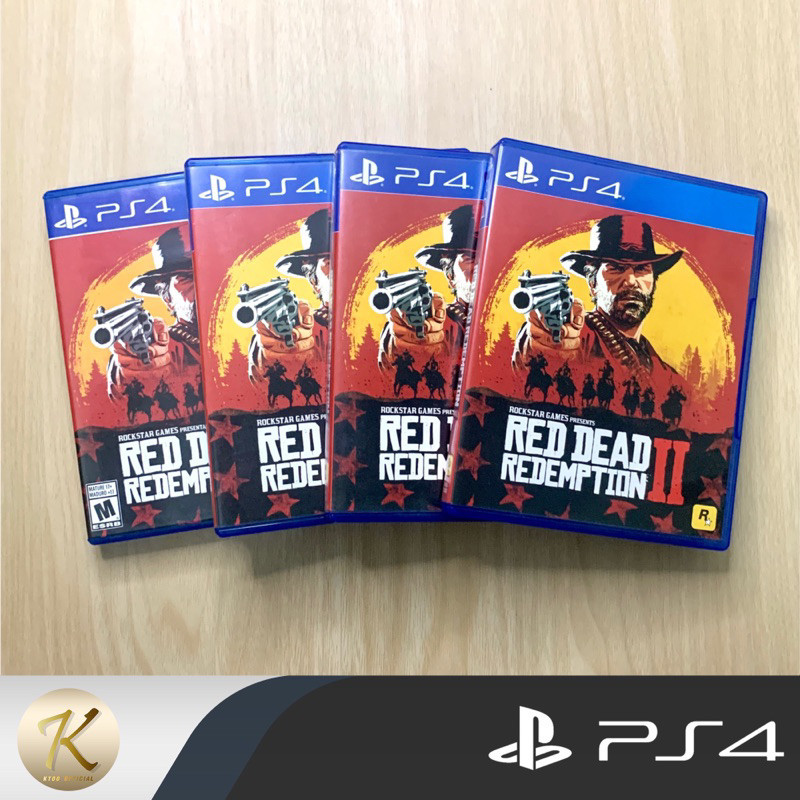 แผ่นเกมส์ PS4: Red dead redemption 2 (Sub English) (แผ่นเกมส์ มือ2) สินค้าพร้อมจัดส่ง