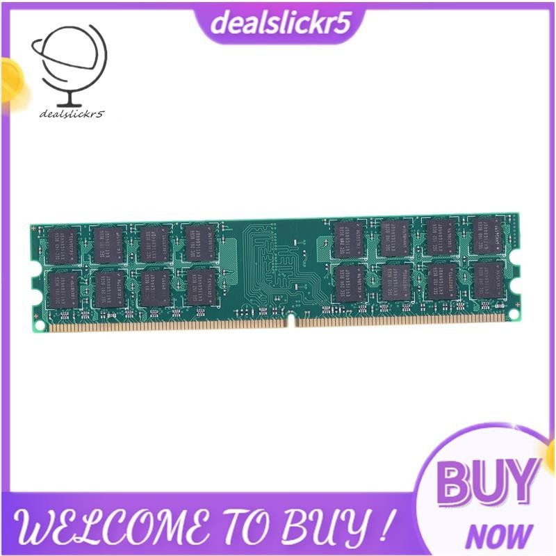 [Dealslickr5 ]DDR2 4gb Memory RAM 1.5V 800MHZ PC2-6400 240 Pin Desktop DIMM Unbuffered Non-ECC สําหรับ AMD เมนบอร ์ ดเดสก ์ ท ็ อป
