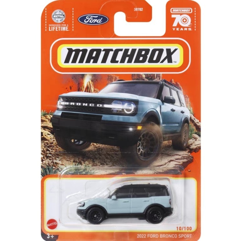 Matchbox Matchbox FORD Liema Sports SUV/Blue FORD BRONCO 10 23W