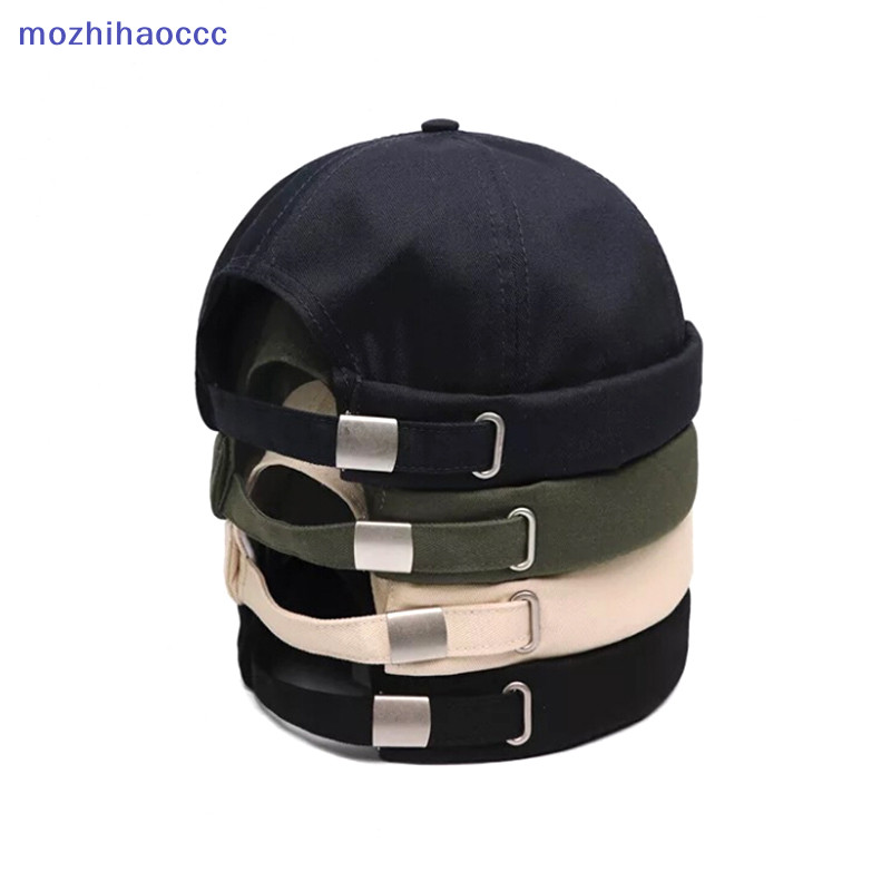 [mozh] Vintage Brimless Cotton Baseball Snapback Caps Hip Hop Hats Adjustable [TH]