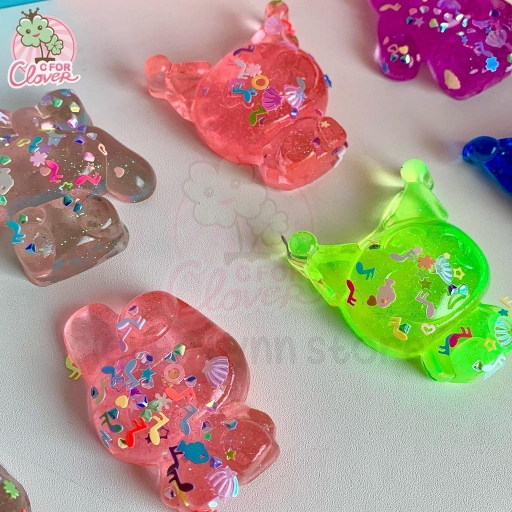 TABA SQUISHY CUTE CHARACTER SHAPE ของเล่นบีบคลายเครียด my melody kuromi sanlio srio cinnamo cinamo c