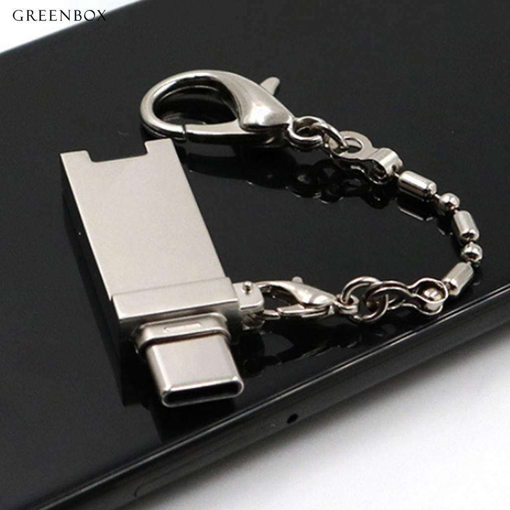 [GB]เครื่องอ่านการ์ด TF 2 in 1 USB 2.0 Type-C/Micro USB OTG เครื่องอ่านการ์ดหน่วยความจําสําหรับโทรศัพท์