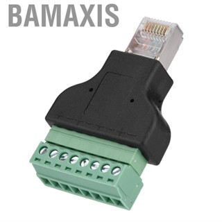 Bamaxis DVR Ethernet Connector RJ45 Male Jack to 8 Pin Screw…