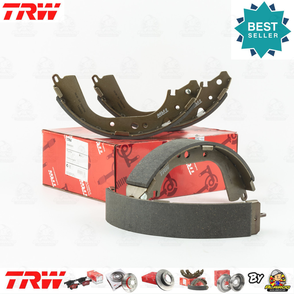 TRW ก้ามเบรคหลัง ผ้าเบรคหลัง TOYOTA Hilux Tiger 4WD LN167, KDN165 ปี 1998-2003 GS 8501 ไทเกอร์