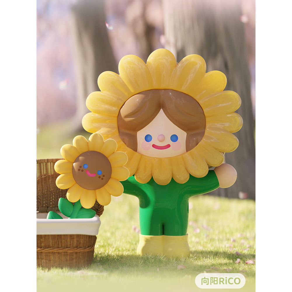 R RICO Let 's Go Picnic Together Series กล ่ องลึกลับสาวน ่ ารักหัวใจเครื ่ องประดับตุ ๊ กตาตัวเลขของเล ่ นของขวัญวันเกิด