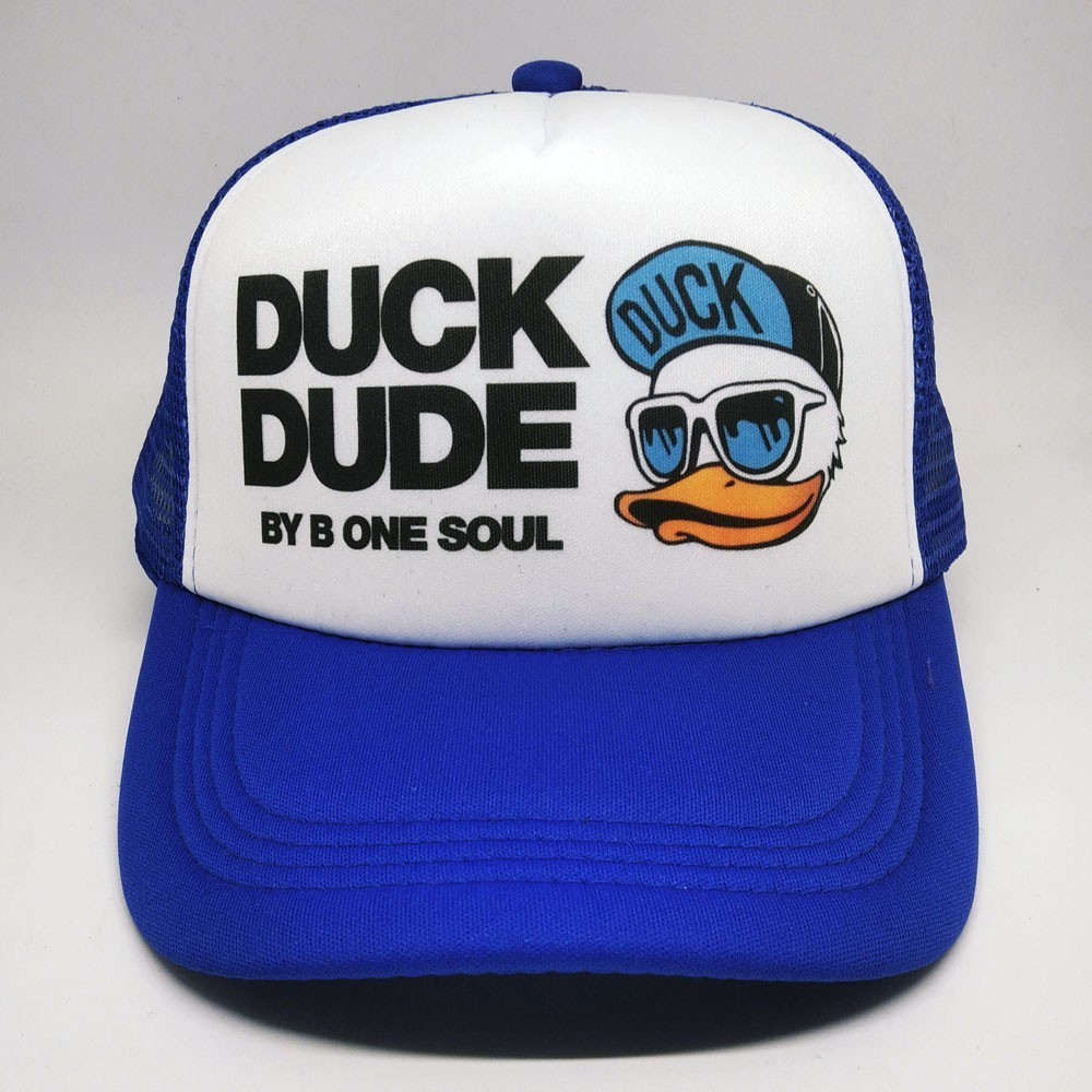 Duck dude unisex หมวก snapback ปรับ trucker หมวก KRTQ