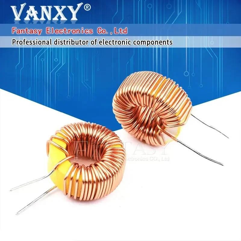 5pcs Toroid Core Inductor 3A Winding Magnetic Inductance 22uH 33uH 47uH 56uH 100uH 220uH 330uH 470uH