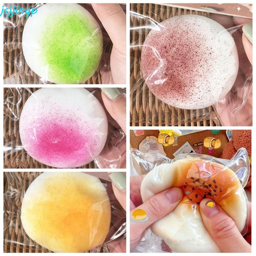Jsjjingpของเล่นบีบระบาย,ซิลิโคนผ่อนคลายบีบอัดสัตว์ของเล่น,ตลกที่น่าสนใจสร้างสรรค์น่ารักเค้กอาหารของเล่นเด็กของเล่น