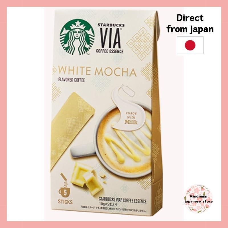 【Direct from japan 】 Starbucks VIA® Coffee Essence White Mocha 5-pack starbucks VIA