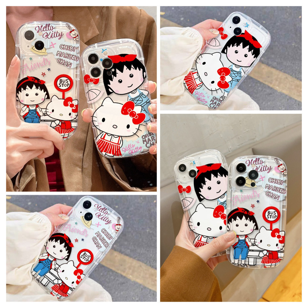 สําหรับ VIVO V20 Pro V21 V23 V23E V23 Pro V25 V25E V25 Pro V29 Charming Cherry Hello Kitty น่ารักสบู