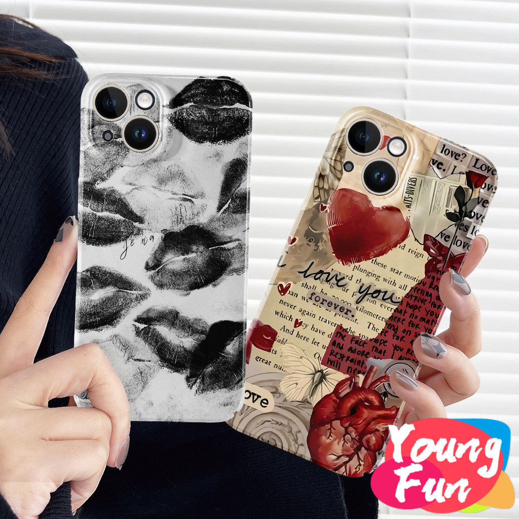 เคส iPhone สําหรับ 14 XR 13 11 12 Pro Max 8 7 6 6S Plus X Xs Max Se 2020 13 12 11 Glossy TPU Soft Case กันกระแทกกล้องป้องกัน