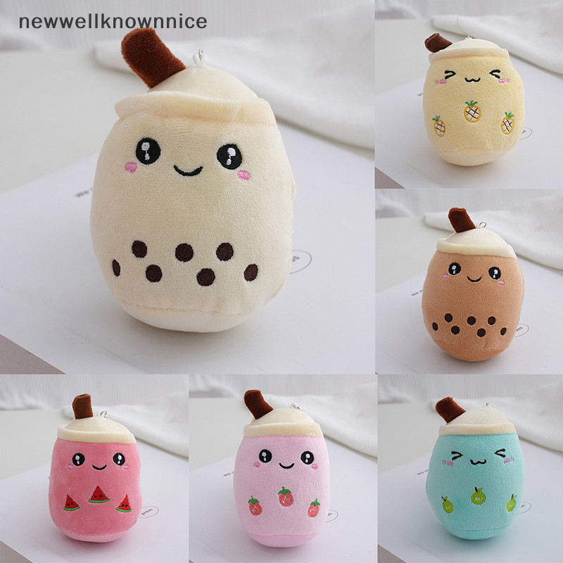 Newwellknownnice 1 PC Bubble Tea Cup ของเล ่ นตุ ๊ กตา Kawaii ผลไม ้ นมชาออกแบบเด ็ กตุ ๊ กตา TH