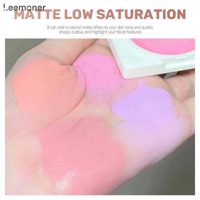 【Lemon】Cappuvini บลัชออนเนื้อครีม เนื้อแมตต์ กันน้ํา ติดทนนาน  สีขาวธรรมชาติ สําหรับเด็กผู้หญิง-LN - รูปที่ 6