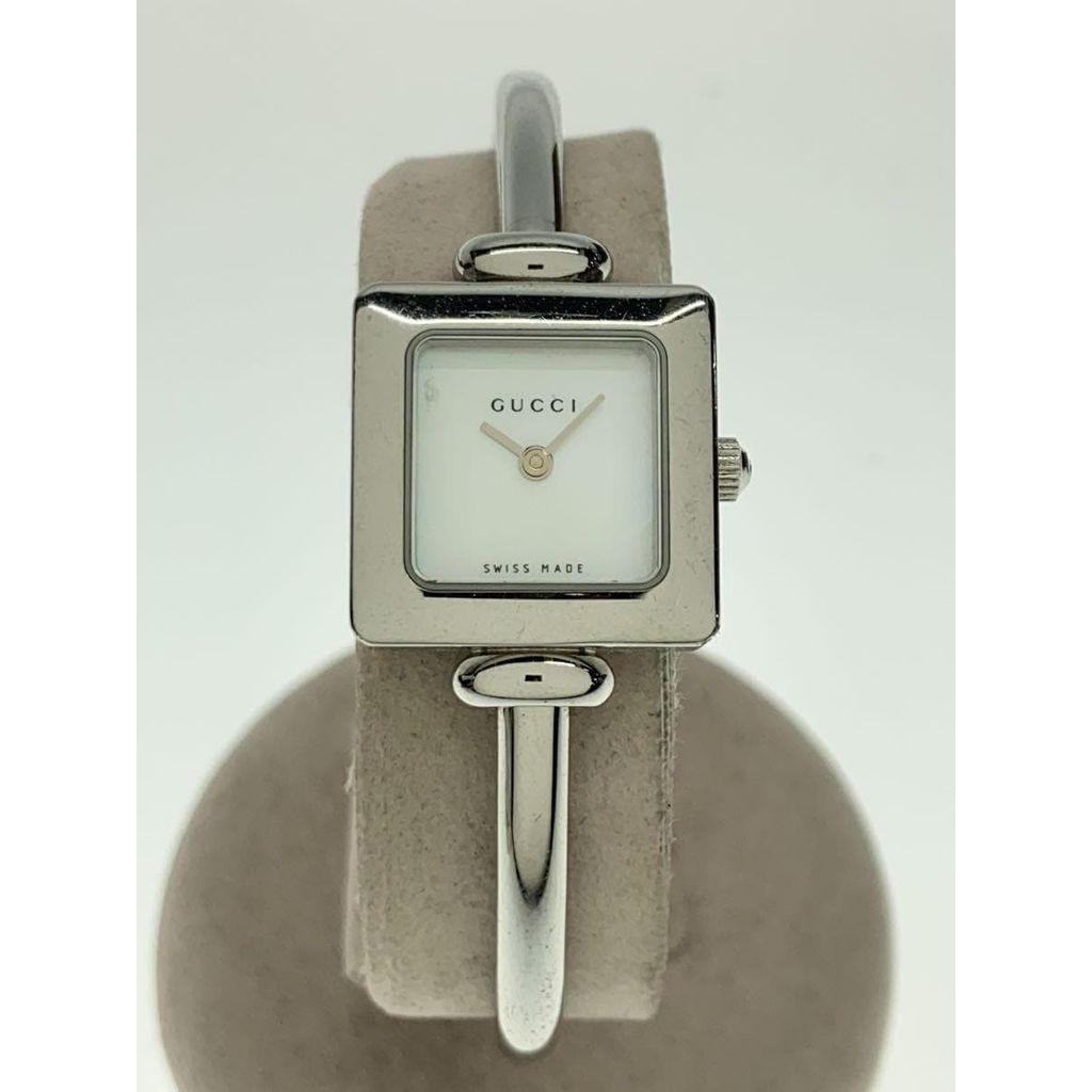 GUCCI Bangle Wrist Watch Silver Women Direct from Japan Secondhand