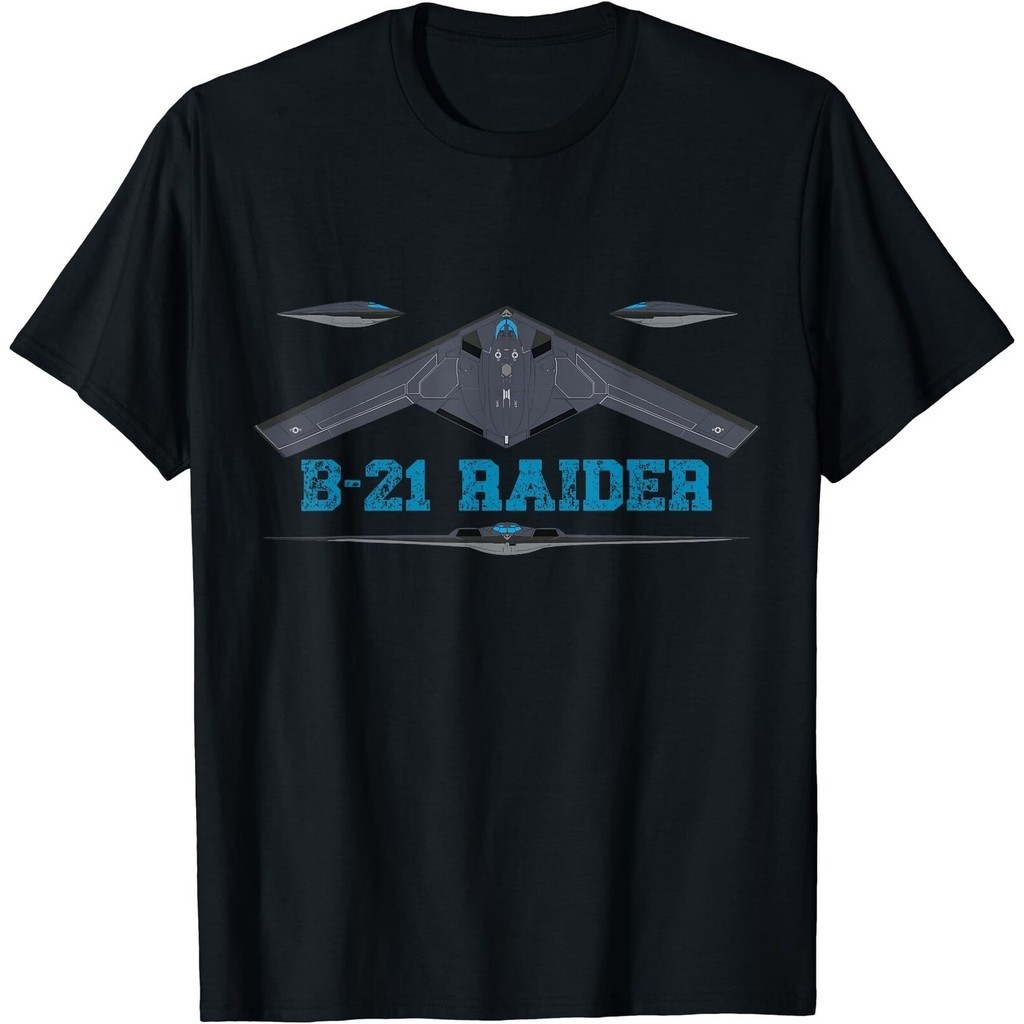 B-21 Raider Stealth Bomber Aircraft Usa Airplane Aviation เสื้อยืด