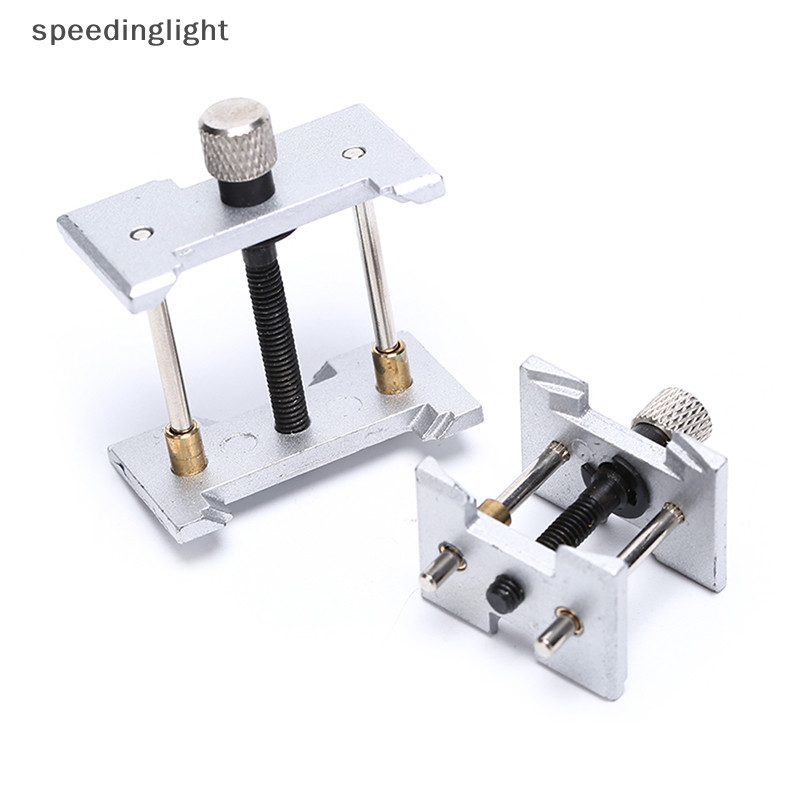 Speedinglight 2 ชิ ้ นนาฬิกาผู ้ ถือการเคลื ่ อนไหวโลหะช ่ างซ ่ อมนาฬิกา Clamp ซ ่ อมเครื ่ องมือ Speedinglight