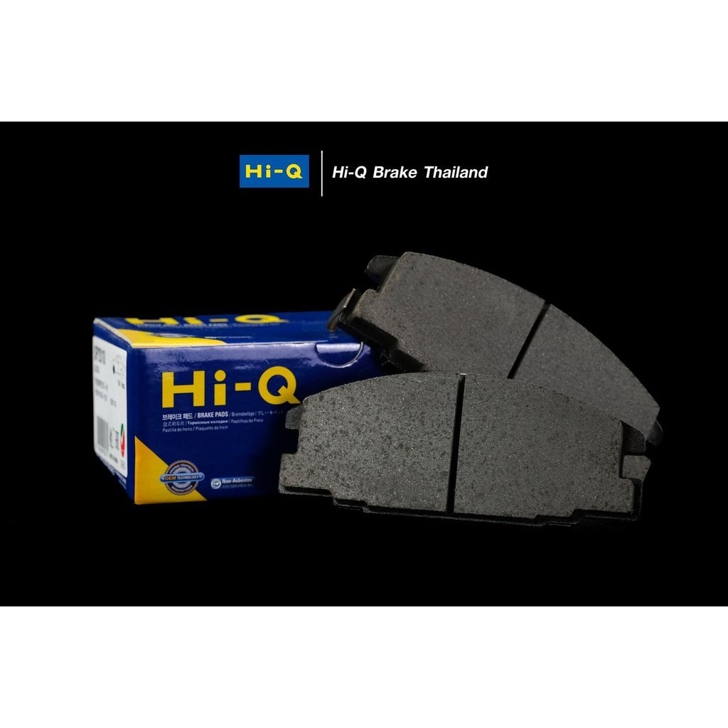 Hi-Q ผ้าเบรค Sp1346 วัสดุ เซรามิคแท้ตรงรุ่น Honda Accord 88-98 plelude 85-87 integra 88-89 เงียบ ฝุ่