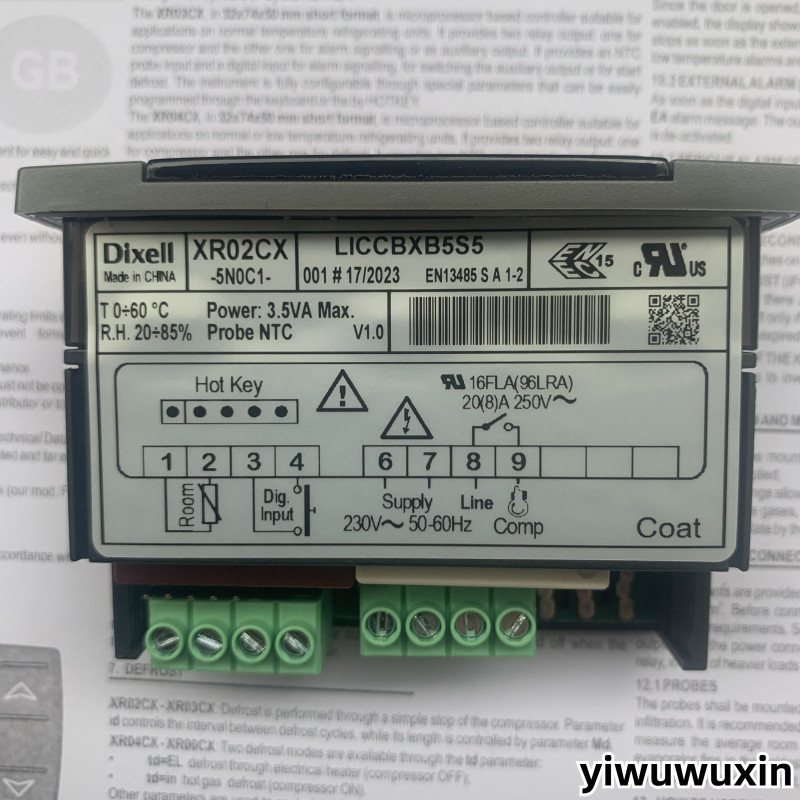 Italian Elf Thermostat DIXELL XR02CX-5N0C1 220V รีเลย ์ เดี ่ ยว