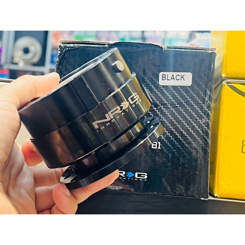 nrg ding quick release คอถอด  มีเสียงกิ๊ง คอถอดกิ๊ง งานไต้หวัน คอพวงมาลัยถอดได้ คอพวงมาลัย พวงมาลัยค