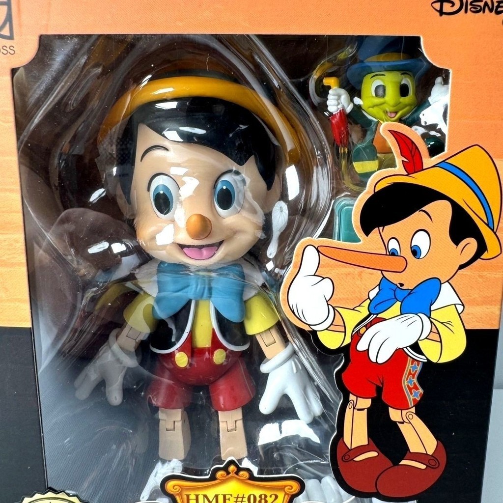 HEROCROSSGenuine Pinocchio Cricket Alloy Super Cute Cartoon Fashion Play Hand Office Model Gift