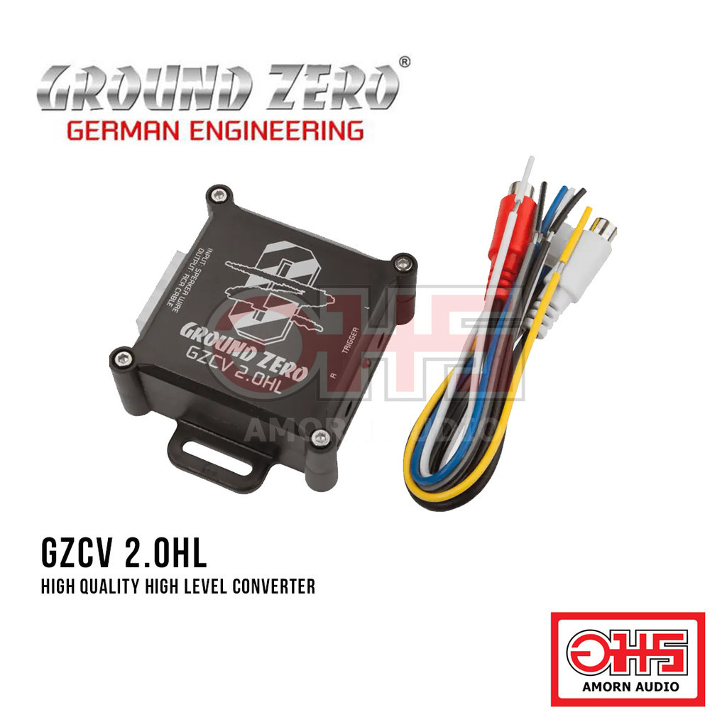 GROUND ZERO | GZCV 2.0HL High quality high level converter | AMORN AUDIO