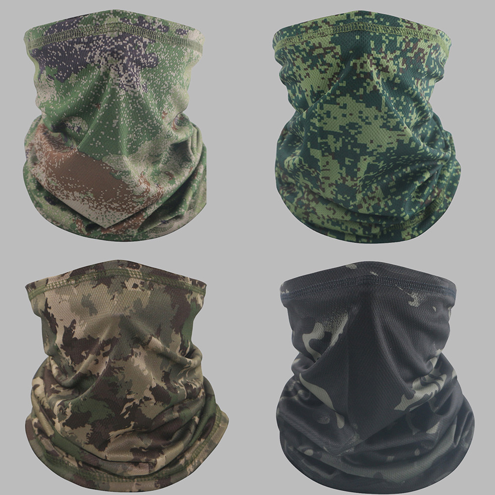 New Buff Anti Dust UV Bandana Head ผ้าพันคอสําหรับขี่รถจักรยานยนต์จักรยานตกปลากีฬาผ้าตาข่ายหน้ากากแห้ง