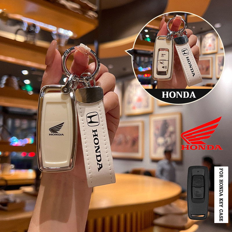 เคสกุญแจรถ TPU สําหรับ PCX160, Giorno, ADV150, Click160, ADV350, SH350 ปลอกกุญแจ พร้อมพวงกุญแจ