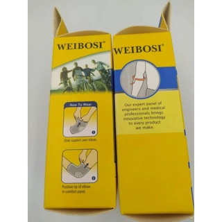 (1คู่) ใส่สบาย ปวดข้อศอก พยุงศอก ผ้ารัดข้อศอก ผ้าพยุงข้อศอก weibosi elbow ข้อศอก ศอก เจ็บ บาดเจ็บ แขน เจ็บแขน ปวดแขน