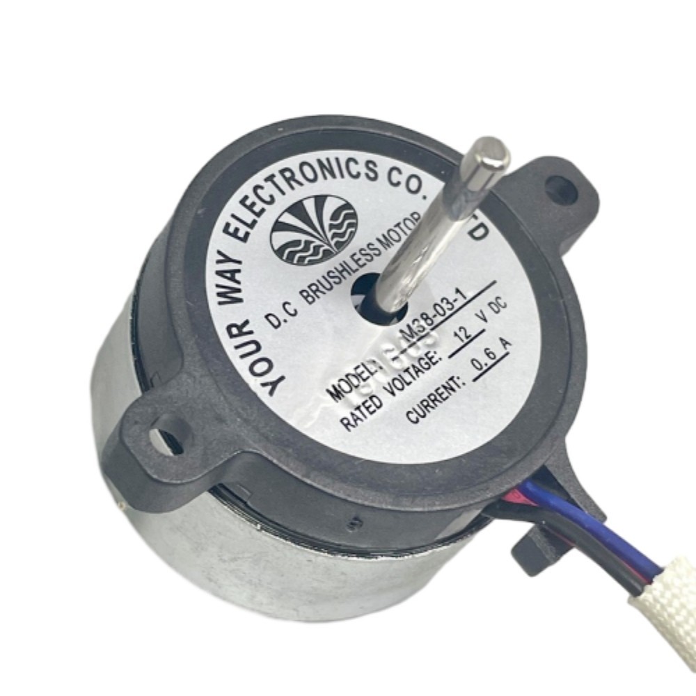 3830 โรเตอร์ภายนอกมอเตอร์ไร้แปรง 37.6 มม.DC12V 2000RPM พัดลมไหลข้าม/พัดลมทาวเวอร์ปิดเสียงมอเตอร์ไร้แปรง