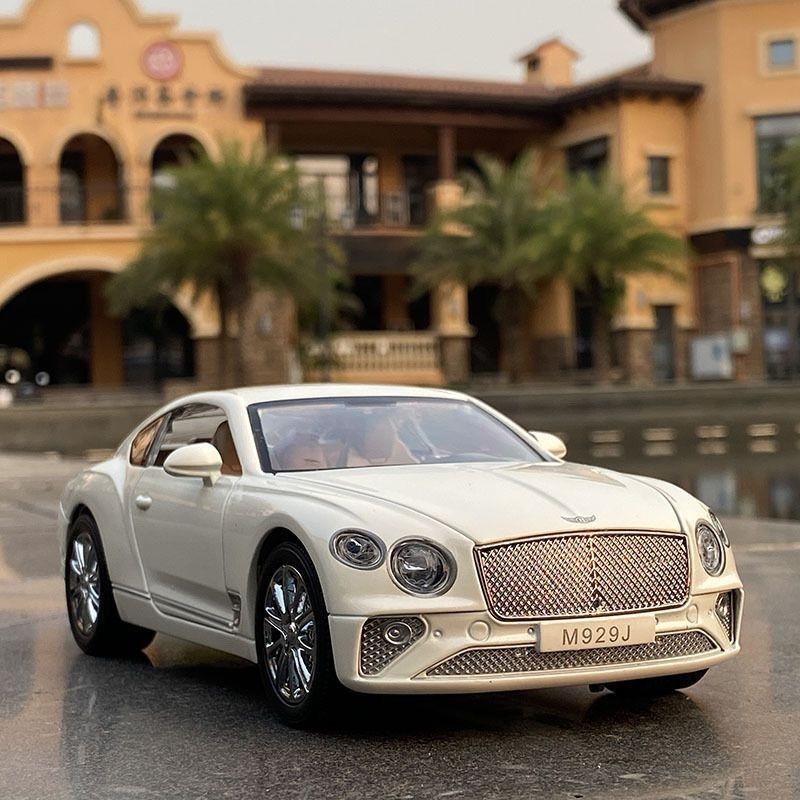Zdcar พร้อมส่ง Bentley Limited Edition Continental GT รุ่นรถสปอร์ตของเล่นรถจําลองคอลเลกชันของขวัญรถรุ่น