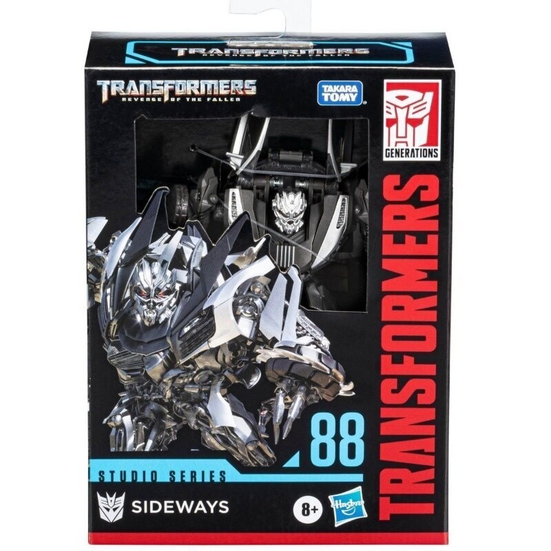 Hasbro หม้อแปลงไฟฟ้า Studio Series SS88 Sideways หม้อแปลงไฟฟ้า Classic Movie Series Toys หม้อแปลงไฟฟ