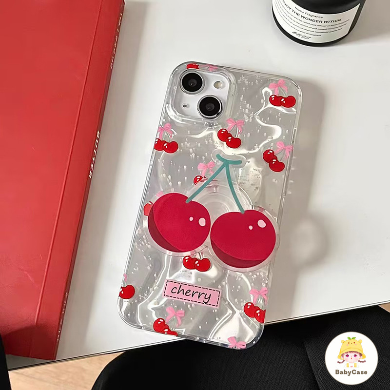 เคส VIVO Y11 Y21 Y22 Y20 Y17S Y17 Y20i Y20S Y12S Y11S Y20G Y50 Y30 Y21S Y02 Y27 Y36 Y27S Y12 Y15 ปกเชอร์รี่โบว์สดสด