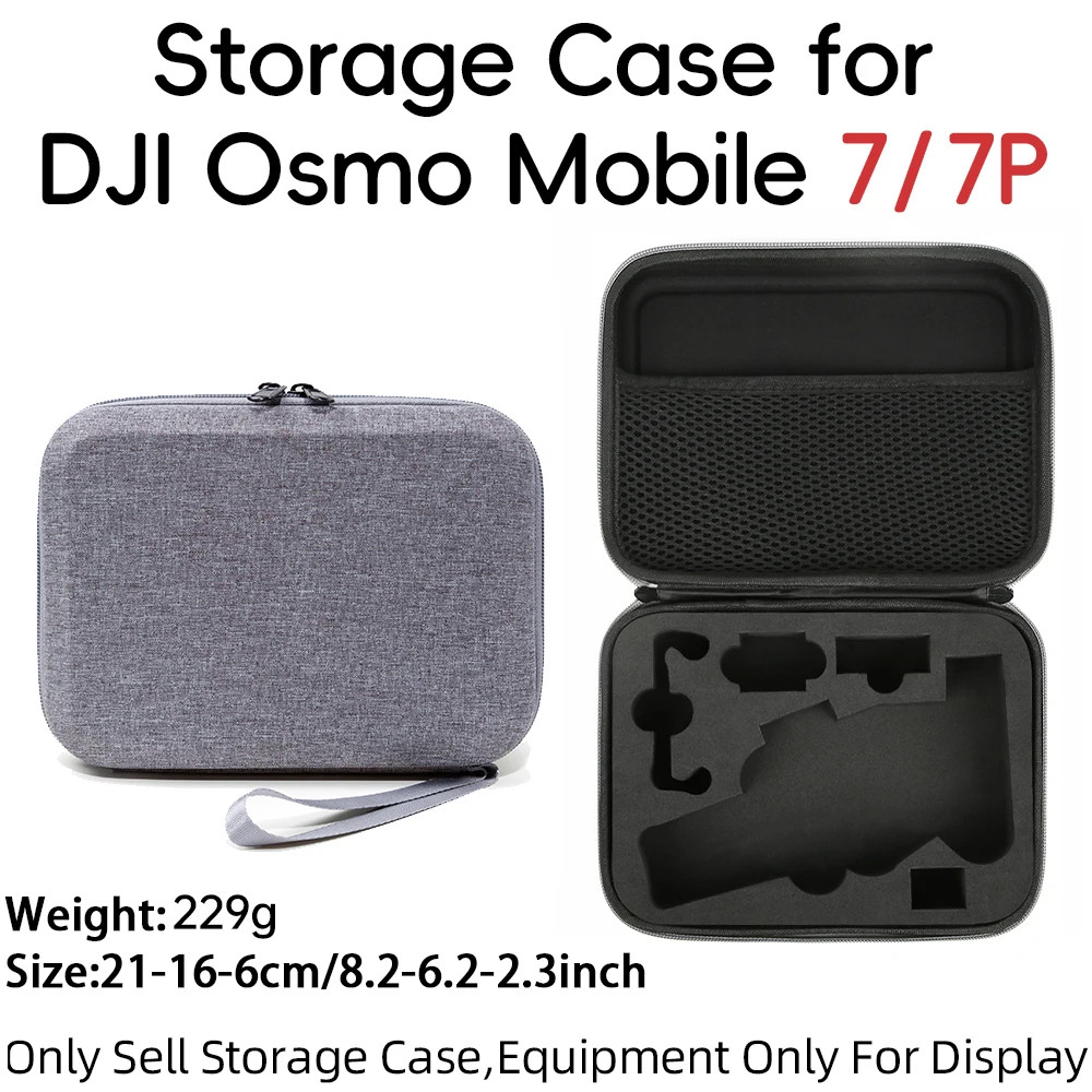 กระเป๋าถือสําหรับ DJI Osmo Mobile 7/7P กระเป๋าคลัทช์กระเป๋าถือกันฝุ่นมือถือ 7 Pro กระเป๋าเก็บกิมบอลมือถือ