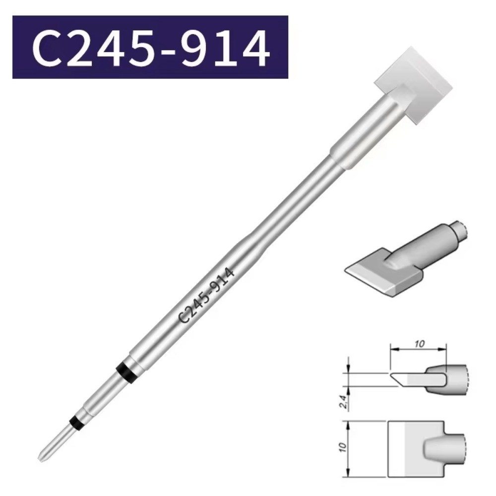 OEM C245 เปลี่ยนหัวแร้งเคล็ดลับ C245 Series C245-SK หัวฉีดเชื่อมใช้งานร่วมกับ I2C T245 สถานีบัดกรี - รูปที่ 3
