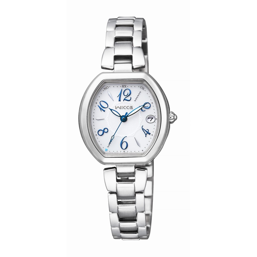 [Authentic★Direct from Japan] CITIZEN KL0-715-11 Wrist watch Wicca Solar Silver SS Women Analog Unus