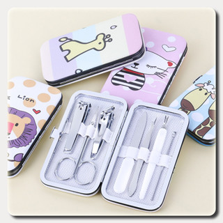 ชุดอุปกรณ์ตัดเล็บ ชุดตัดเล็บ7ชิ้น ชุดกรรไกรตัดเล็บ ชุดตัดแต่…