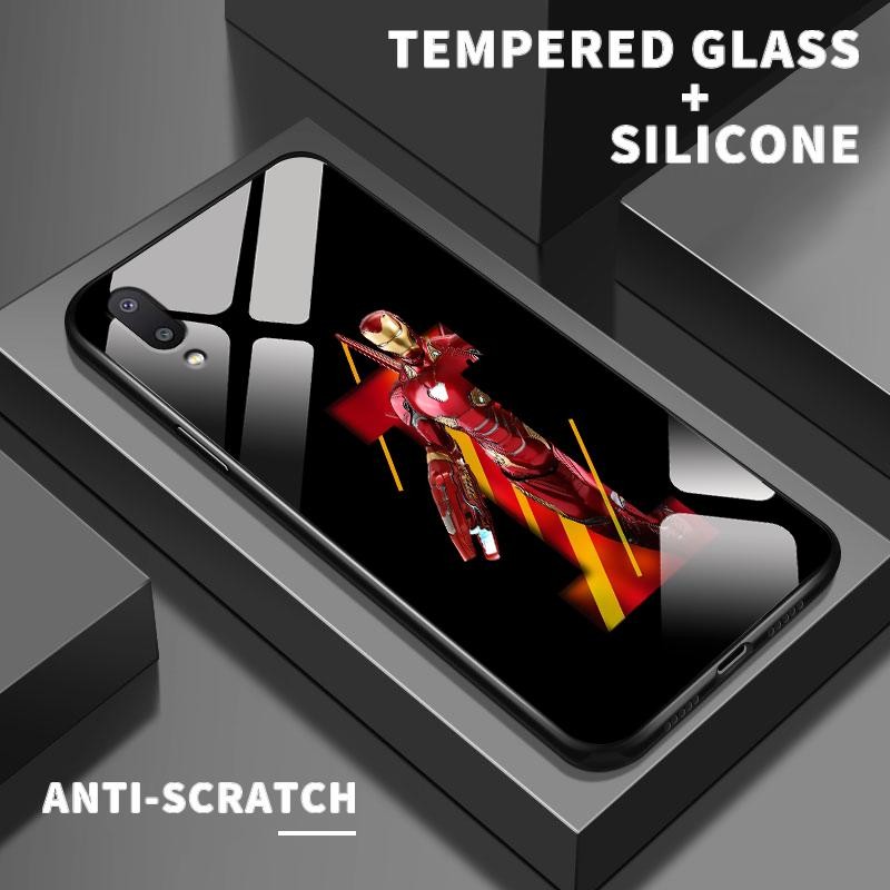 เหมาะสำหรับ Samsung A13 4G A10s A10 A11 A02 A02s A03s กรณีโทรศัพท์มือถือ Movies & Music Iron Man เคส