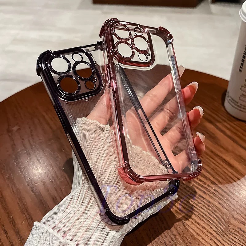 เคส iPhone 7 Plus/8 Plus/6SPlus /6 Plus /11 Pro Max / XS Max / XR / X เคสโทรศัพท์แบบใส SJDK - รูปที่ 2