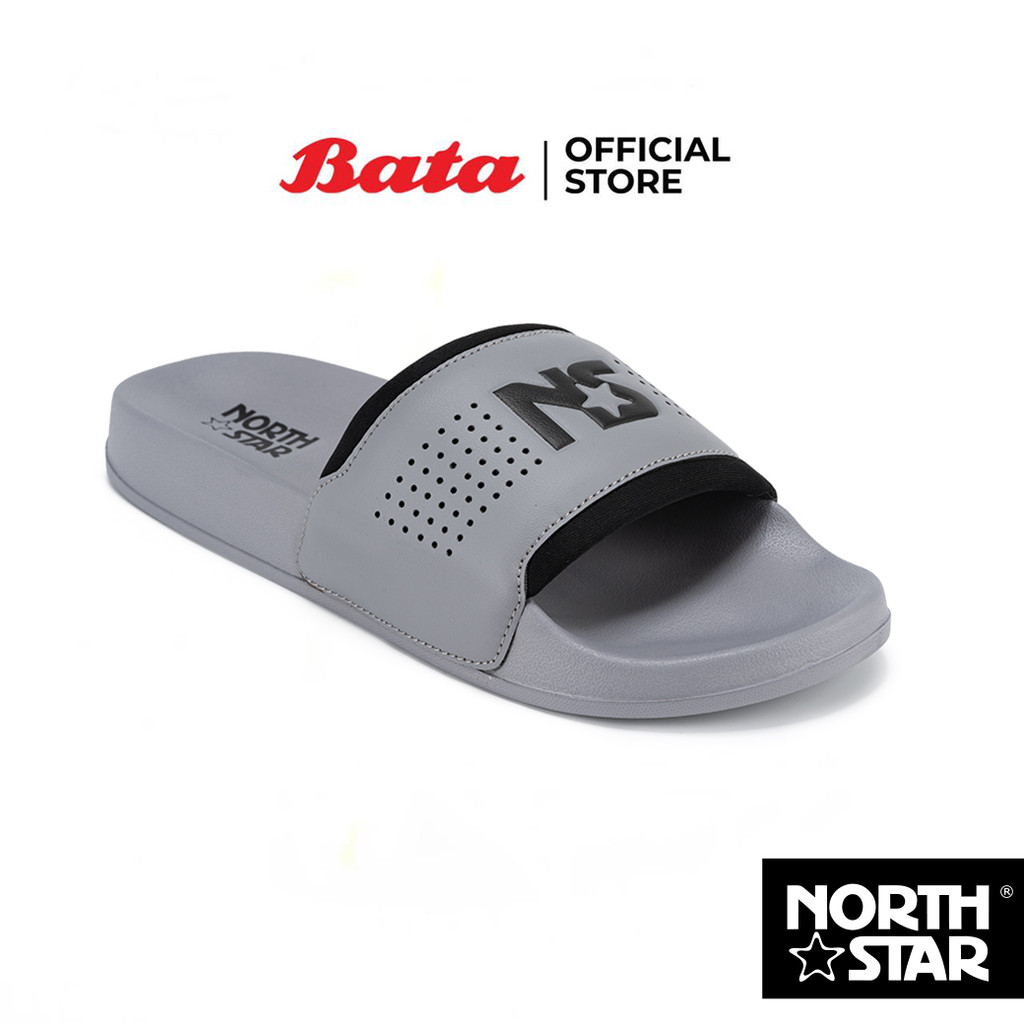 Bata บาจา North star รองเท้าแตะแบบสวม น้ำหนักเบา สำหรับผู้ชาย รุ่น STORM BELAM สีขาว 8101112 สีเทา 8102112
