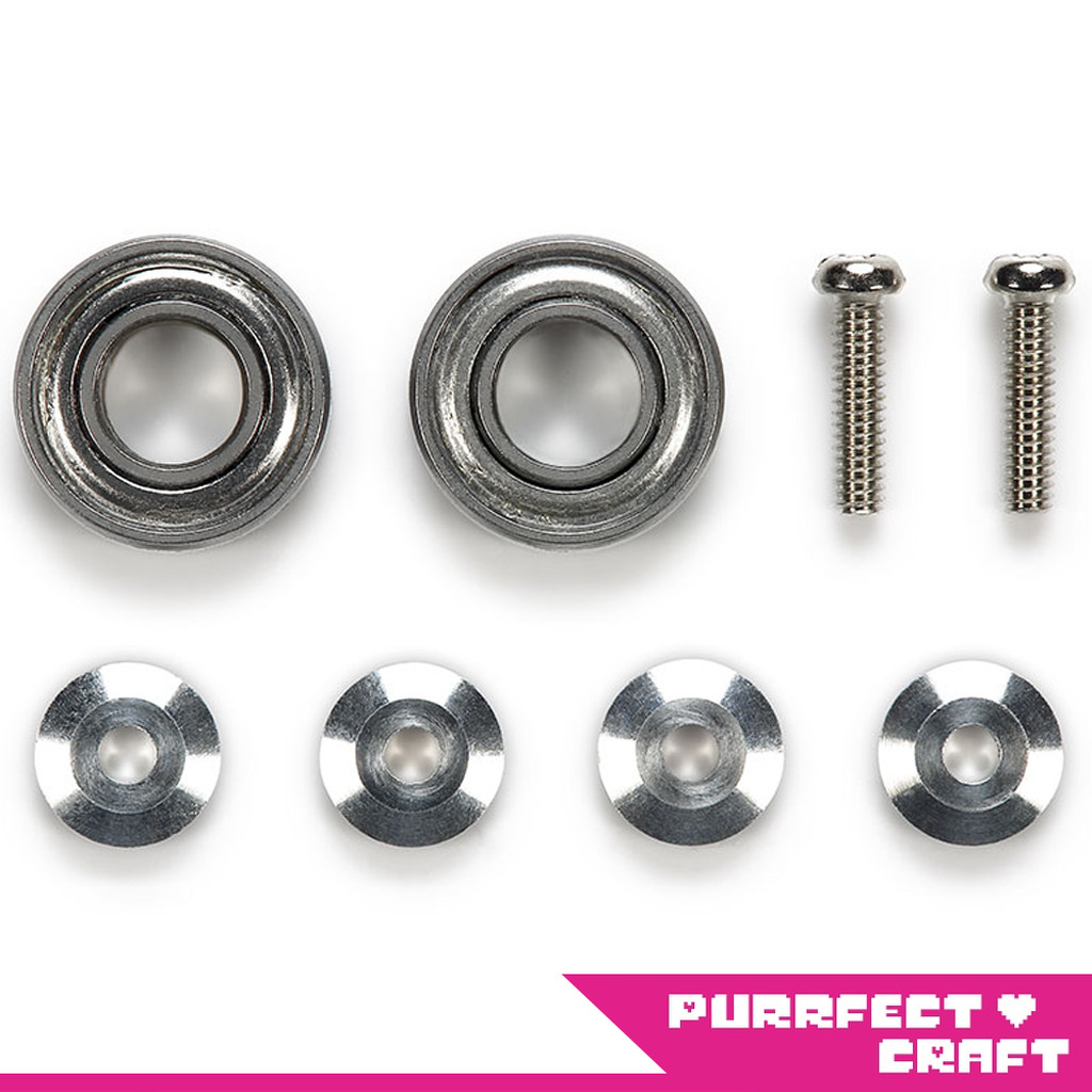 TAMIYA 11mm Ball Bearings (2pcs.) (15345) โรลเลอร์รถรางทามิย่า
