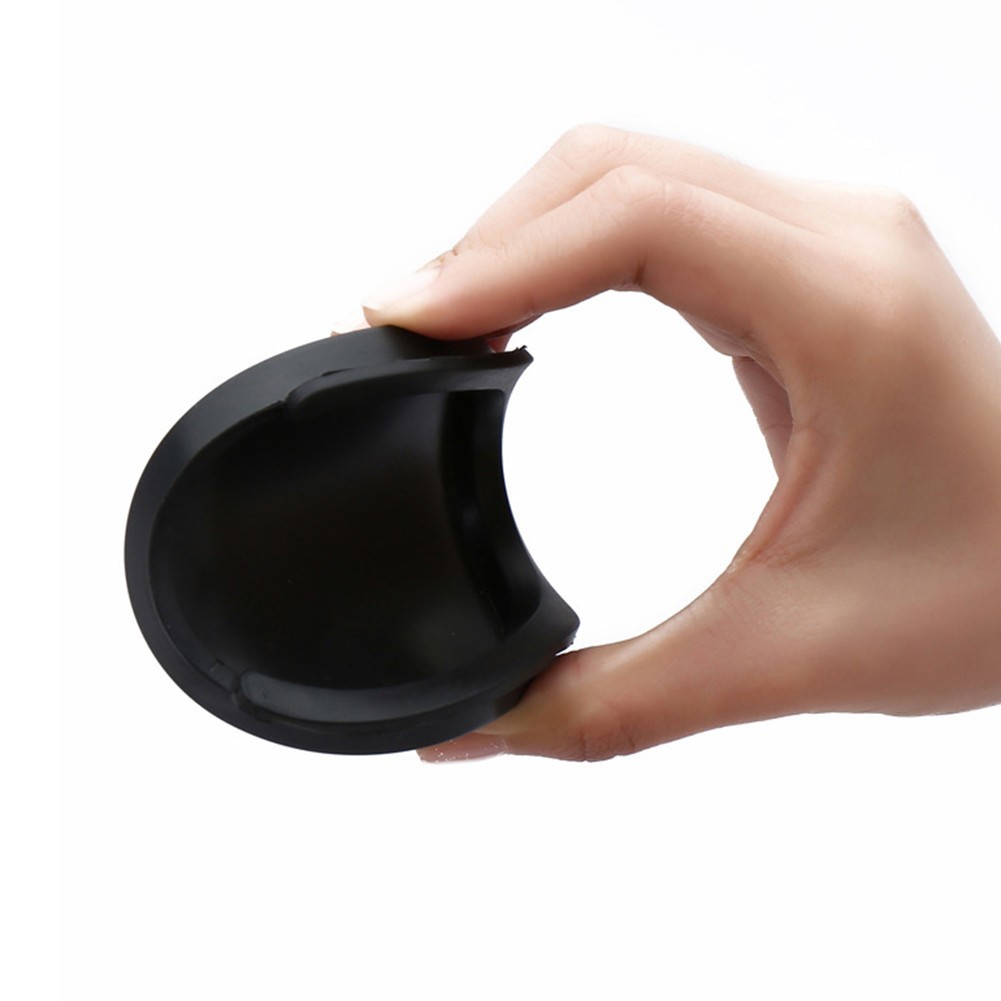 <RAINBBWW-TH ลดกระหน่ํา >Black Acoustic Guitar Sound Hole Cover ซิลิกาเจล Muffler Cover Guitarist - รูปที่ 6