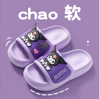 Sanrio Hello Kitty Children's Slippers Girls Summer 2025 New Non-Slip Home Indoor Baby Parent-Child Sandals fwPP