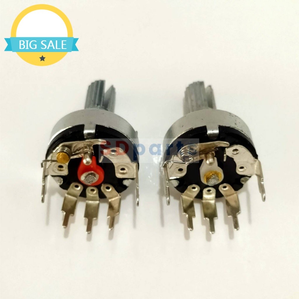 Potentiometer Volume Power Amplifier Potentiometer B1K B2K B5K B10K B20K B50K #RV17 (1 ชิ้น)