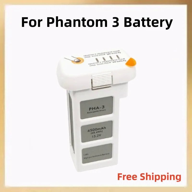 จัดส่งฟรี แบตเตอรี่ LiPo สำหรับ Phantom 3 SE Intelligent Flight 4500mAh 15.2V สำหรับ DJI Phantom 3 S