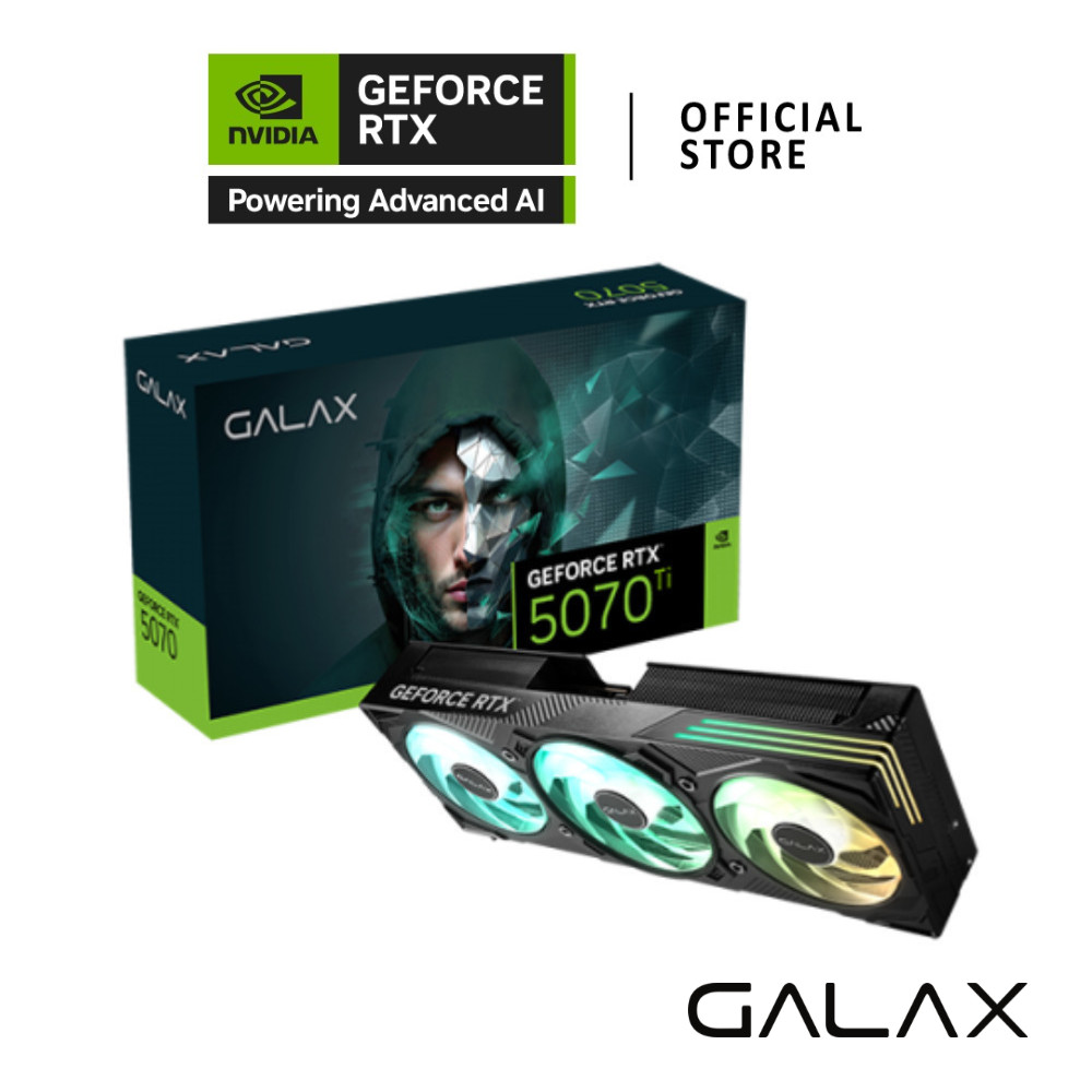 GALAX GeForce RTX™ 5070 Ti EX Gamer 1-Click OC การ์ดจอ