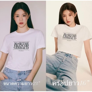 พร้อมส่ง👕Marithe - W Classic Logo Tee เสื้อยืดสุดฮิตเนื้อผ้าดีมาก (งานเทียบแท้)