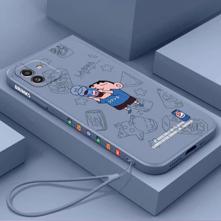 เคส Samsung A06 5G /Samsung A05 / A04 / A02 / A03 / A02S / A03S / A70 / M02 / M13 5G tpu ฟรีเชือกเส้นเล็กแฟชั่นเคสโทรศัพท์แบบนิ่ม KCXX