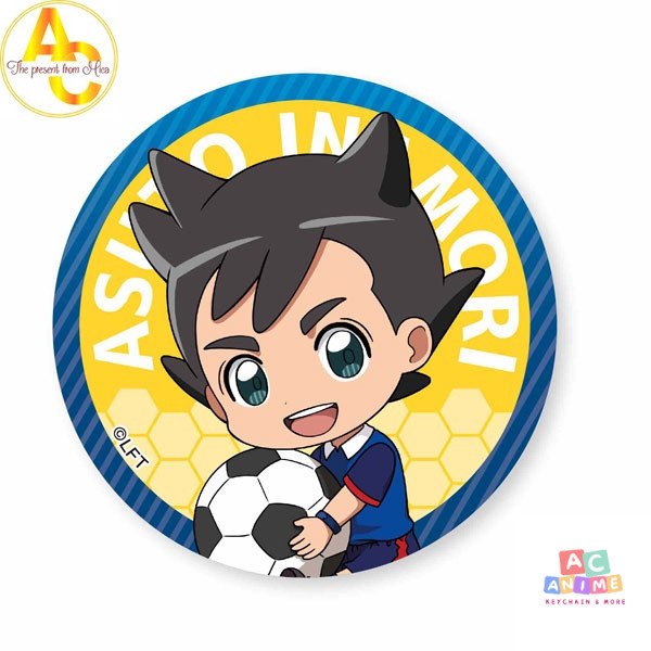 อะนิเมะมังงะchibi พวงกุญแจอะคริลิค Inazuma Eleven Endo Fudo Yuma กระเป๋าเป้สะพายหลังอุปกรณ์ตกแต่ง